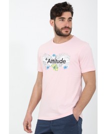 Ανδρικό T-shirt Funny Pink