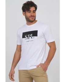 Ανδρικό T-shirt Learn White