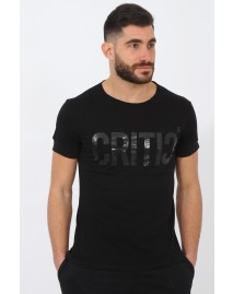 Ανδρικό T-shirt Critic Black