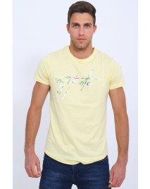 Ανδρικό T-shirt Visit Yellow