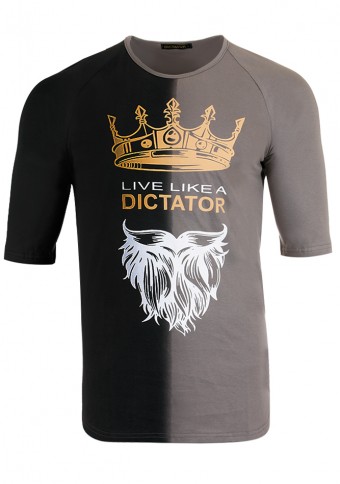 Ανδρικό T-shirt Dictator Like Beige