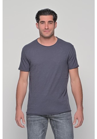 Ανδρικό T-shirt Round Grey