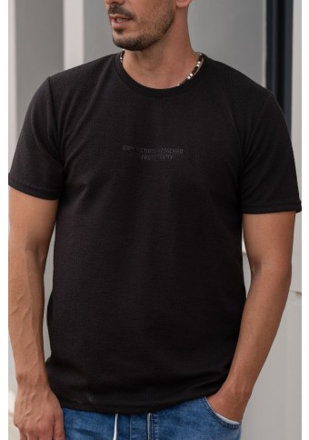 Ανδρικό T-shirt Attached Black