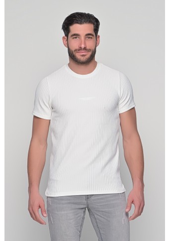 Ανδρικό T-shirt Dare White