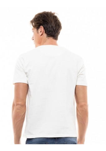 Ανδρικό T-shirt Record White