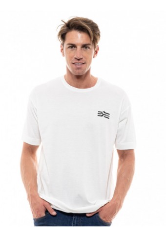 Ανδρικό T-shirt Save White