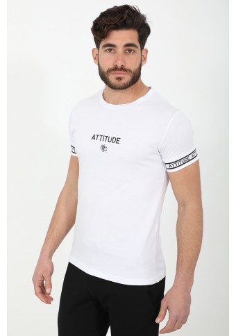 Ανδρικό T-shirt Too White