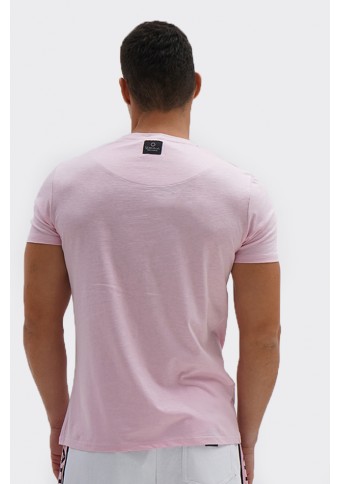 Ανδρική Μπλούζα Front Pink
