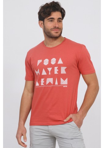 Ανδρικό T-shirt Talk Coral