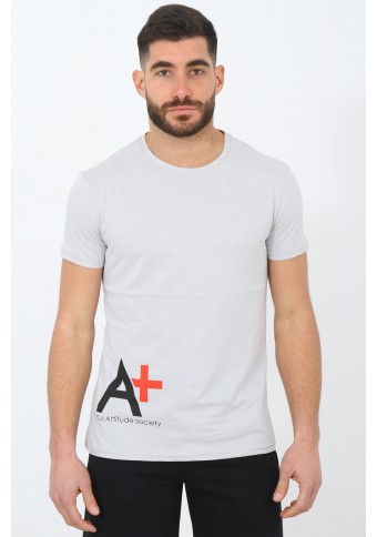 Ανδρικό T-shirt Type Grey