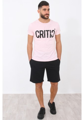Ανδρικό T-shirt Critic Pink