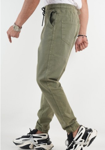 Παντελόνι με λάστιχο Max Khaki